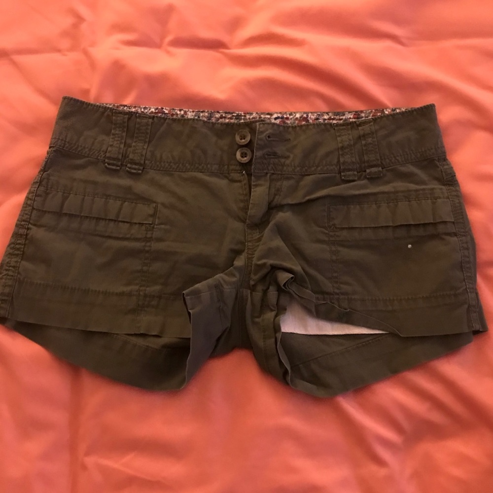Low waisted shorts